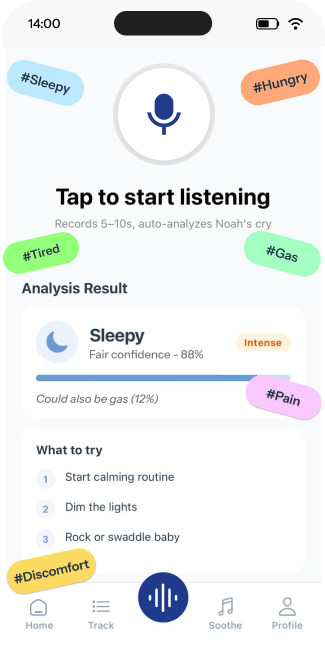 BabySense app
